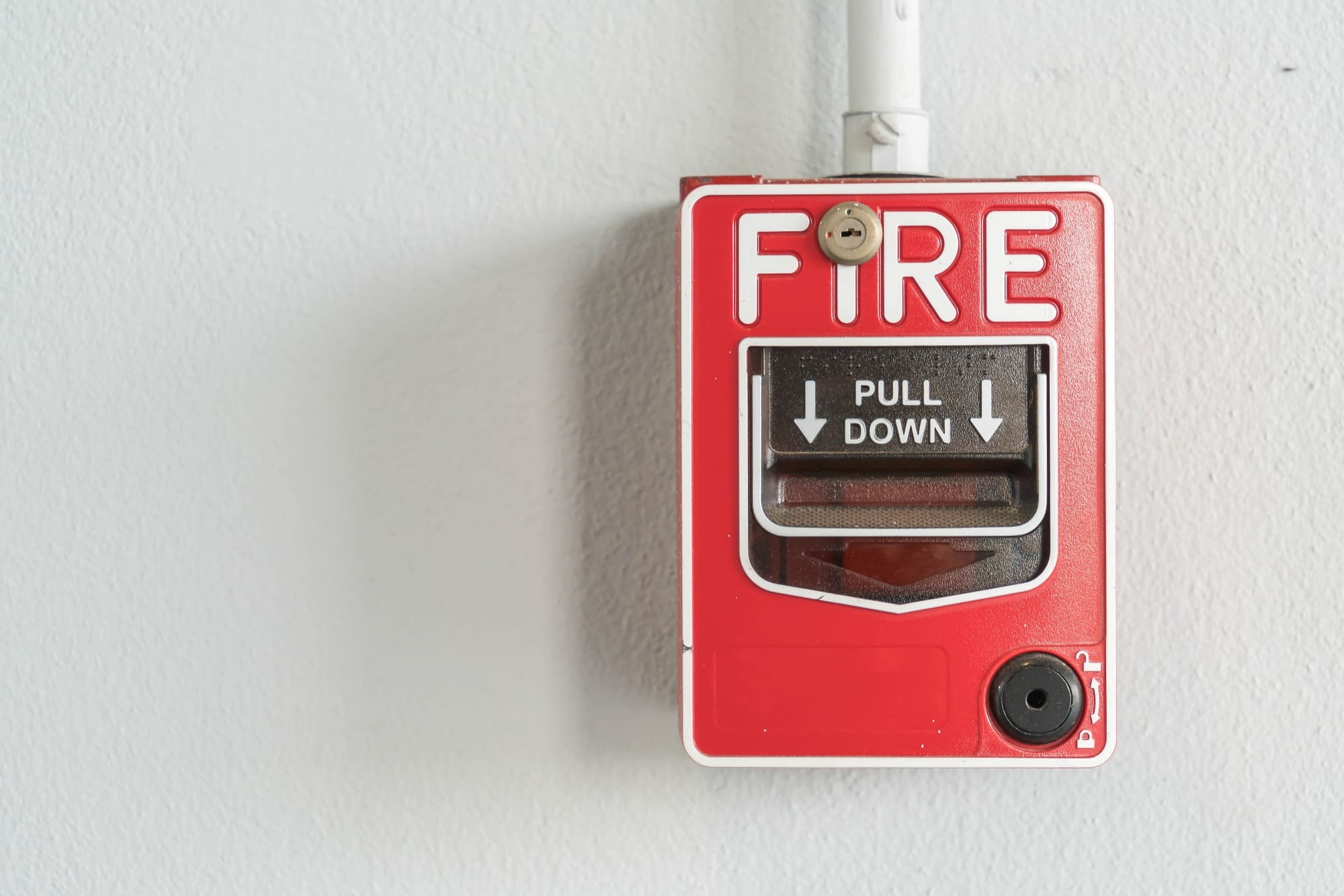 fire button for emergency